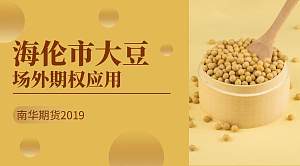 海伦市大豆场外期权应用_南华期货2019