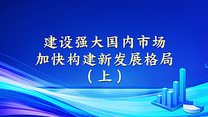建设强大国内市场，加快构建新发展格局（上）