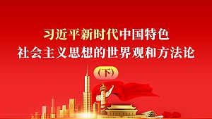 习近平新时代中国特色社会主义思想的世界观和方法论（下）