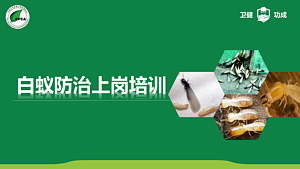 白蚁防治上岗培训